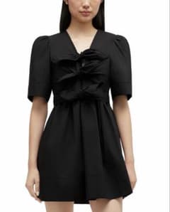 ガニー GANNI Stretch Cotton Mini Dress