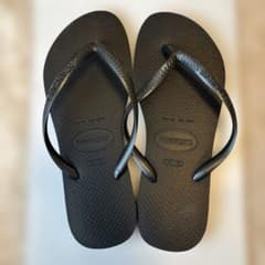 Havaianas ブラック ビーチサンダルのサムネイル