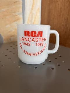 レア アメリカ製 グラスベイク RCA ビンテージ マグカップ