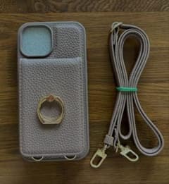 iPhone15 カード収納付きショルダーストラップケース　【おまけつき】のサムネイル
