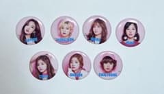 TWICE 缶バッジ 7種セットのサムネイル