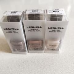 LESHELL WATER PEARL NAIL 3本セット　水性ネイルのサムネイル