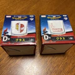一番くじ スパイダーマン ホームカミング D賞 グラス コップ　アイアンマン