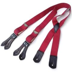 FILSON STYLE 200 本革サスペンダー USA製 LONG 赤
