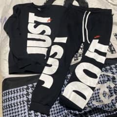 最終値下げ☆NIKE ☆ビッグロゴスウェット☆セットアップ☆のサムネイル
