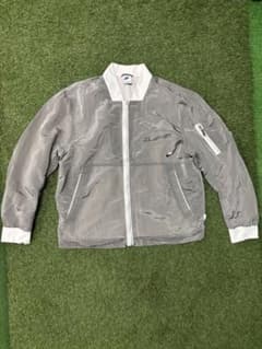 Nike NSW jacket ナイキ ナイロン ボンバージャケット ベージュ - メルカリ