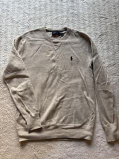Polo Ralph Lauren ベージュ スウェット XS - メルカリ