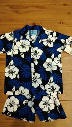 キッズアロハシャツ★上下セットのサムネイル
