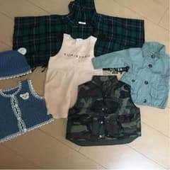 連休限定値下げ    80〜90 子供服  秋冬 まとめ売りのサムネイル