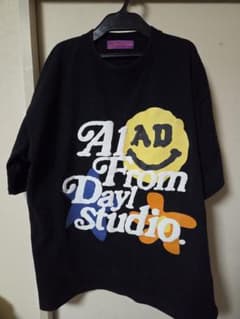 A1 FROM DAY1 STUDIO ビッグロゴTシャツ L 黒 ストリートのサムネイル