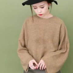 KBF　ワイドスリーブニットのサムネイル