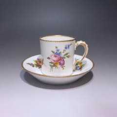 セーブル Sevres 1775-76年 リトロン金彩花絵 カップ＆ソーサー - メルカリ