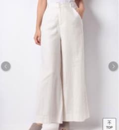値下げ！AZUL BY MOUSSY ツイルワイドパンツのサムネイル