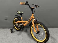 新品・未使用】ミニオンズ 子供用自転車 18インチ 補助輪、スタンド