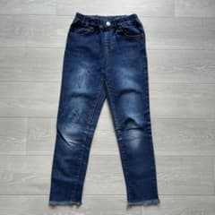 LAGKAW☆デニムパンツ 120cm カットオフ