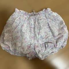 petit main 꽃 무늬 반바지 100cm