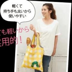 非売品！新品!未開封！はらぺこあおむし　エコバック　ショッピングバックサブバッグのサムネイル