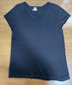HERMÈS エルメス 半袖Tシャツ ブラック Hロゴ刺繍 レディースのサムネイル