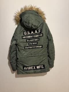 AVIREX U.S.A.A.F. ダウンジャケット Mのサムネイル
