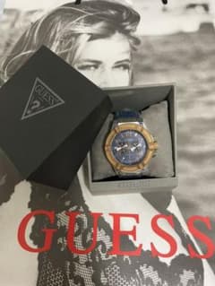 GUESS〜ゲス〜　腕時計　メンズ　デニム　防水のサムネイル