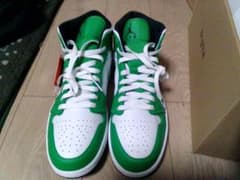Nike　Air　Jordan 1　mid ラッキーグリーン　ナイキのサムネイル