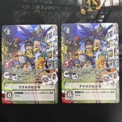 デジモンカードゲーム アナログの少年 パラレル EX1-066 2枚セット