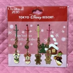 ディズニーリゾート＊クリスマス2010＊ストラップセットのサムネイル