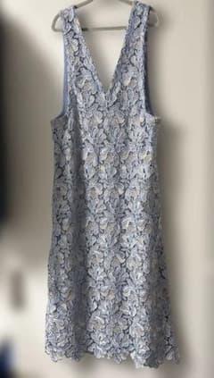 IENA 花柄レース ノースリーブワンピースのサムネイル