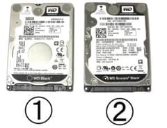 ★ WD WesternDigital 2.5インチ HDD 500GB×２個のサムネイル