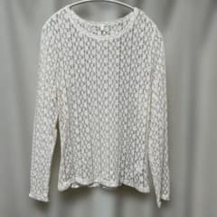 coca レース長袖Tシャツ Lのサムネイル
