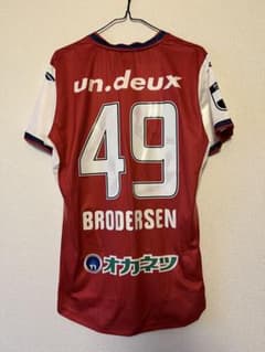2025ファジアーノ岡山1stオーセンティックユニフォーム ブローダーセン