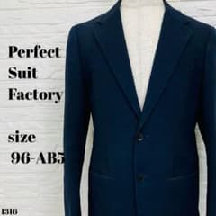 Perfect Suit Factory テーラードジャケット 紺 1316