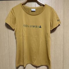 【美品】コロンビア　半袖　Tシャツ　ロゴプリント　オムニフリーズ　アウトドア