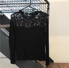yuina様専用 総レース*黒*ノーブランドのサムネイル
