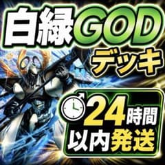 855 白緑GODデッキ 40枚 - メルカリ