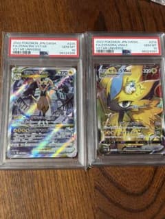 ポケモンカード ゼラオラVMAX sar psa10 ゼラオラvster 連番 - メルカリ