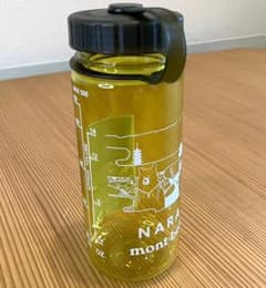 モンベル　クリアボトル水筒　奈良エリア限定のサムネイル