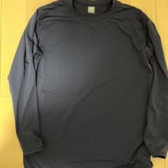 ZETT 野球 アンダーシャツ 長袖 ネイビー Lサイズのサムネイル