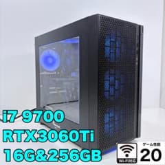 自作ゲーミングPC i7 9700 RTX3060Ti 無線LAN、BT内蔵 自作ゲーミングPC i7 9700 RTX3060Ti 無線LAN、BT内蔵 - メルカリ