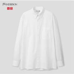 UNIQLO jwアンダーソン  オーバーサイズシャツ　Mサイズのサムネイル