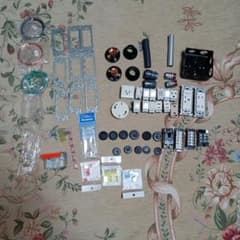 ゴム ブシングは切り込みがある 取り付け枠は使用してる 電気工事用部材セットのサムネイル