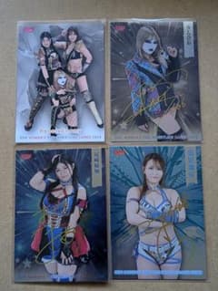 BBM 女子プロレス カード 4枚セット RebelxEnemyのサムネイル