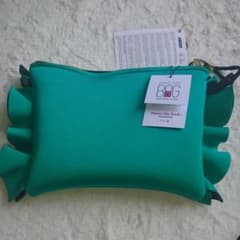 ☆新品未使用☆  SAVE MY BAG グリーン  緑 イタリアのサムネイル