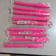 Pentel ぺんてる ピンク サインペン 9本セットのサムネイル