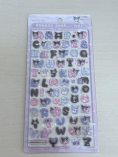 【正規品】ボンボンドロップシール もじ クロミ サンリオ