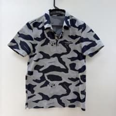 MARK&LONA ラメ入り迷彩柄ポロシャツ - メルカリ