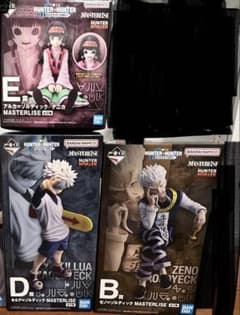 【新品】ハンターハンター　一番くじ　B賞　ゼノ　D賞　キルア　E賞　ナニカのサムネイル