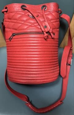 ZADIG&VOLTAIRE レッド キルティング ショルダーバッグのサムネイル