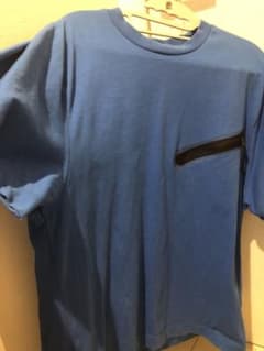 Nike DRI-FIT 青 Tシャツ ジッパーポケット付きのサムネイル