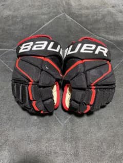 アイスホッケーグローブ BAUER Prostockシカゴブラックホークスモデル 